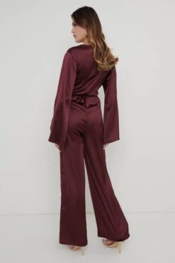 Adelaide Kimono Sleeve Jumpsuit - Wine 9 Adelaide Kimono Sleeve Jumpsuit - Wine -Outlet Stylistae Store Adelaide Kimono Sleeve Jumpsuit Wine 841