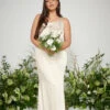 Amelia Maxi Bridesmaid Dress Curve - Matte Champagne
