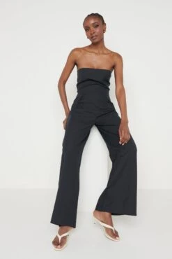 April Bandeau Jumpsuit - Black -Outlet Stylistae Store April Jumpsuit 565