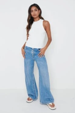 Billie Crochet Knit Top - Cream -Outlet Stylistae Store Billie Racer Crochet Tee Cream 419