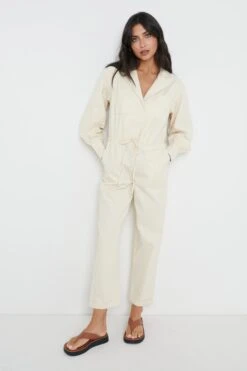 Cara Boilersuit - Sand -Outlet Stylistae Store Cara jumpsuit sand 2420