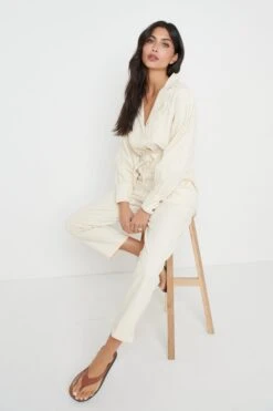 Cara Boilersuit - Sand -Outlet Stylistae Store Cara jumpsuit sand 2445