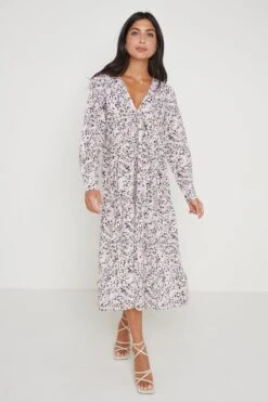 Dotty Day Dress - Pink Leopard 9 Dotty Day Dress - Pink Leopard -Outlet Stylistae Store Dotty Day Dress Pink Leopard 3907