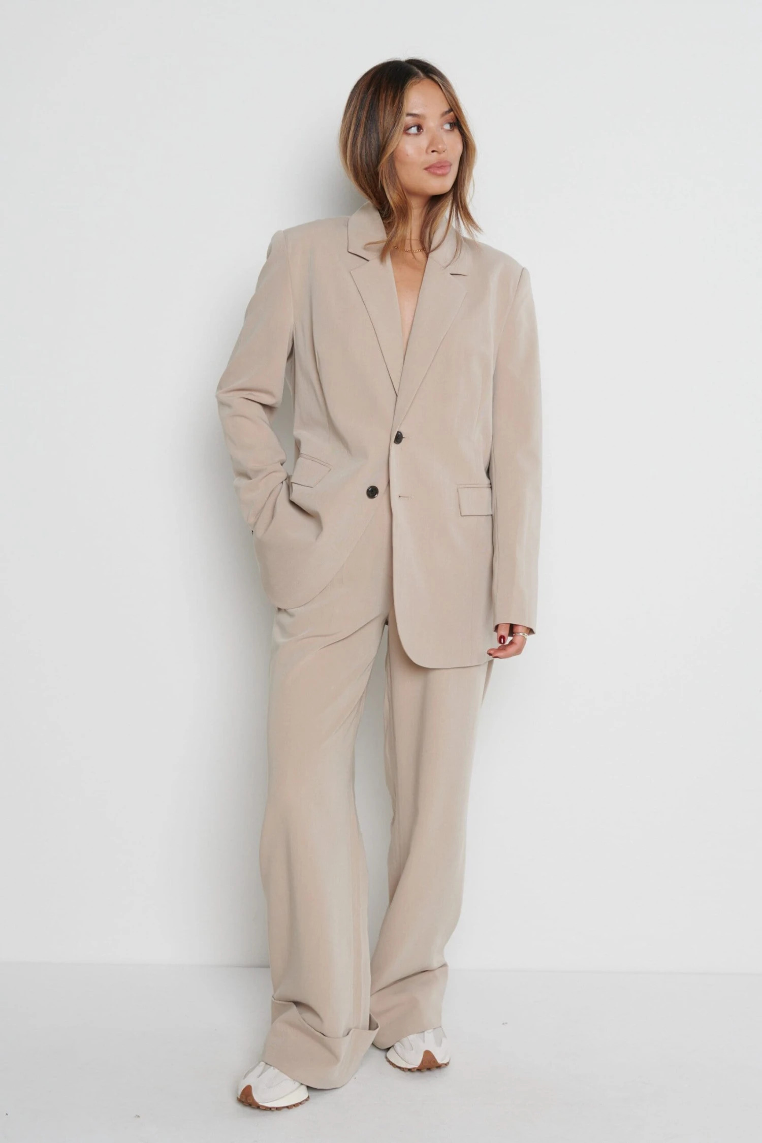 Dylan Dad Blazer - Beige 5 Dylan Dad Blazer - Beige - Image 5