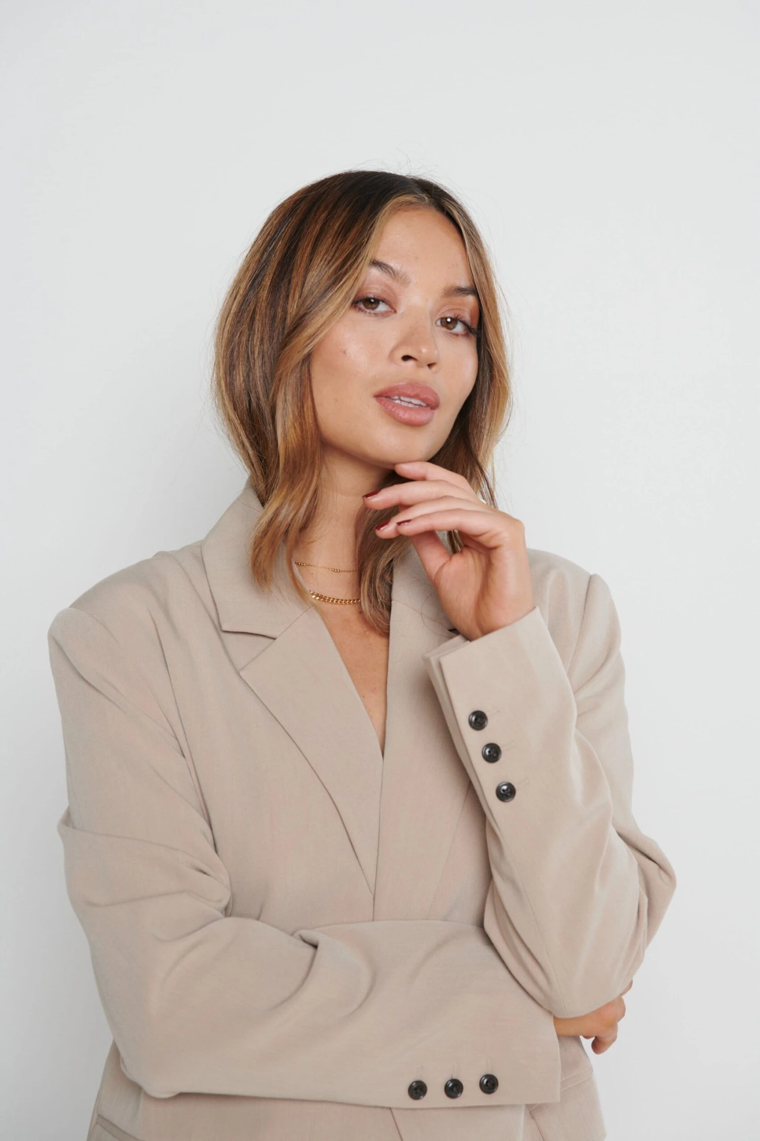 Dylan Dad Blazer - Beige 3 Dylan Dad Blazer - Beige - Image 3