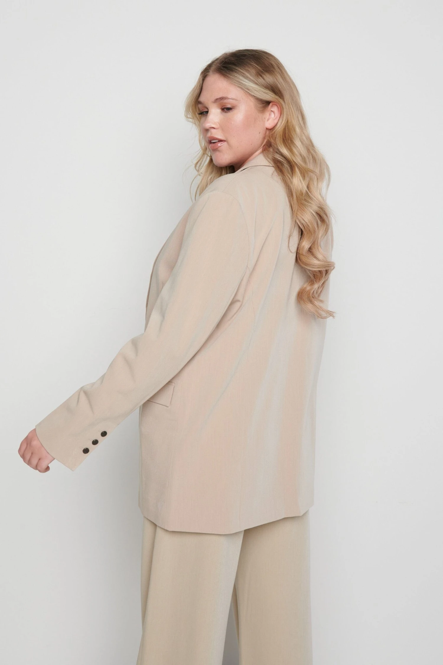 Dylan Dad Blazer - Beige 8 Dylan Dad Blazer - Beige - Image 8