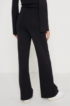 Hayden Knit Trousers- Black -Outlet Stylistae Store Hayden Trouser Black 2237