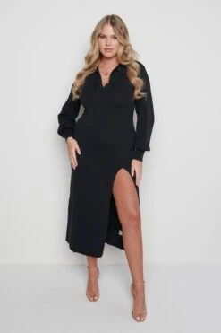 Hayden Knit Dress - Black -Outlet Stylistae Store Hayden dress black 1478 ac5bf0a9 3f87 4bb0 a93d e28fe47b7a89