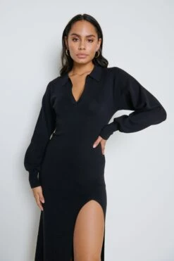 Hayden Knit Dress - Black