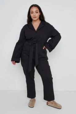 Hudson Jumpsuit- Black -Outlet Stylistae Store Hudson Jumpsuit Black Curve 549