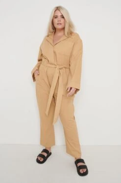 Hudson Jumpsuit- Camel -Outlet Stylistae Store Hudson Jumpsuit Camel 2112