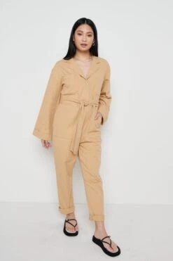 Hudson Jumpsuit- Camel -Outlet Stylistae Store Hudson jumpsuit camel 2967