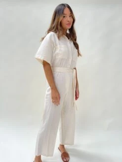 Mitch Boxy Jumpsuit - Beige 10 Mitch Boxy Jumpsuit - Beige -Outlet Stylistae Store IMG 1934 4c5b3b5c 656f 4db4 a810 93b23f53f082