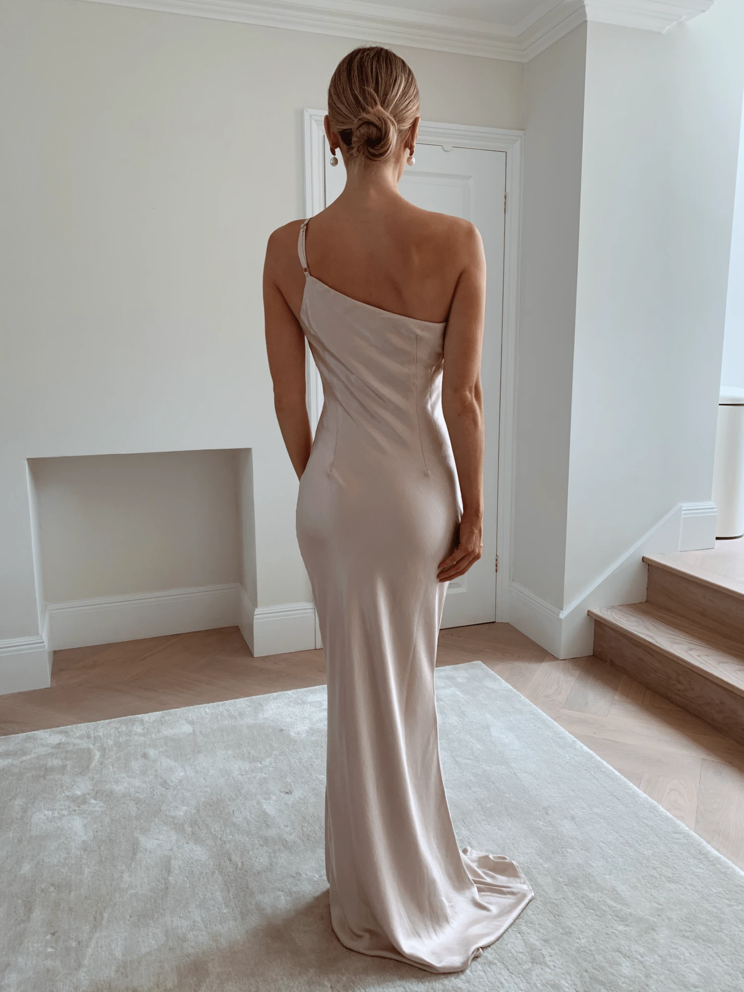 Amelia Maxi Dress - Matte Blush 4 Amelia Maxi Dress - Matte Blush - Image 4