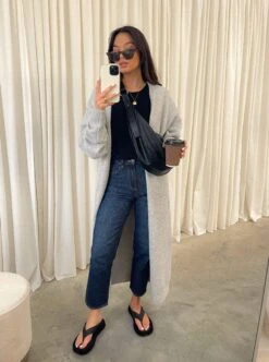 Millie Maxi Cardigan - Grey 19 Millie Maxi Cardigan - Grey -Outlet Stylistae Store IMG 6146