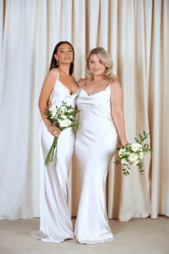 Keisha Maxi Dress - Matte Oyster 9 Keisha Maxi Dress - Matte Oyster -Outlet Stylistae Store IMG 7032