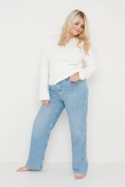 Jayla Long Sleeve Knit Top - Cream -Outlet Stylistae Store Jayla Long Sleeve Knit Top Cream 600