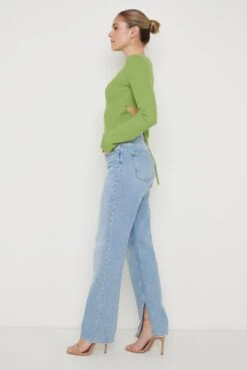 Jayla Tie Back Knit Top - Apple Green 8 Jayla Tie Back Knit Top - Apple Green -Outlet Stylistae Store Jayla Tie Back Knit Top Green 3353