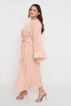 Josephine Knot Drape Midaxi Dress - Multi Ditsy Floral -Outlet Stylistae Store Josephine ditsy floral 1172