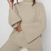 Lina Ribbed Jumper - Stone