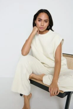 Millie Knit Trousers - Cream 6 Millie Knit Trousers - Cream -Outlet Stylistae Store Millie sleeveless cream 5033 22ff4543 29ef 407f af86 ee0eb8d789ae