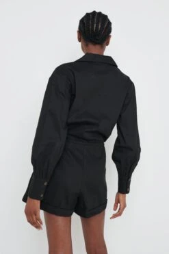 Skyla Playsuit - Black -Outlet Stylistae Store Skylar playsuit black 3475